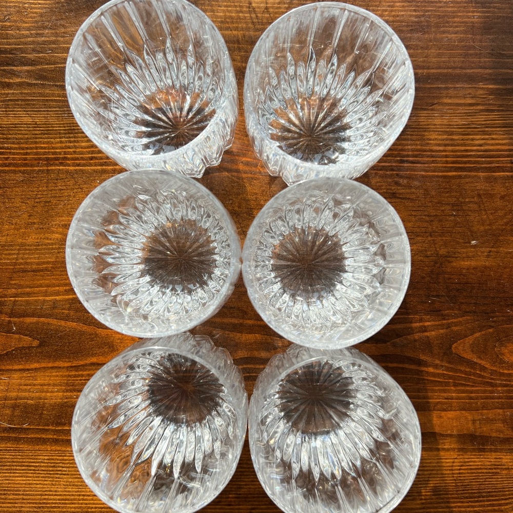 Mikasa “Park Lane” Crystal Glass Set - Picture 1 of 6